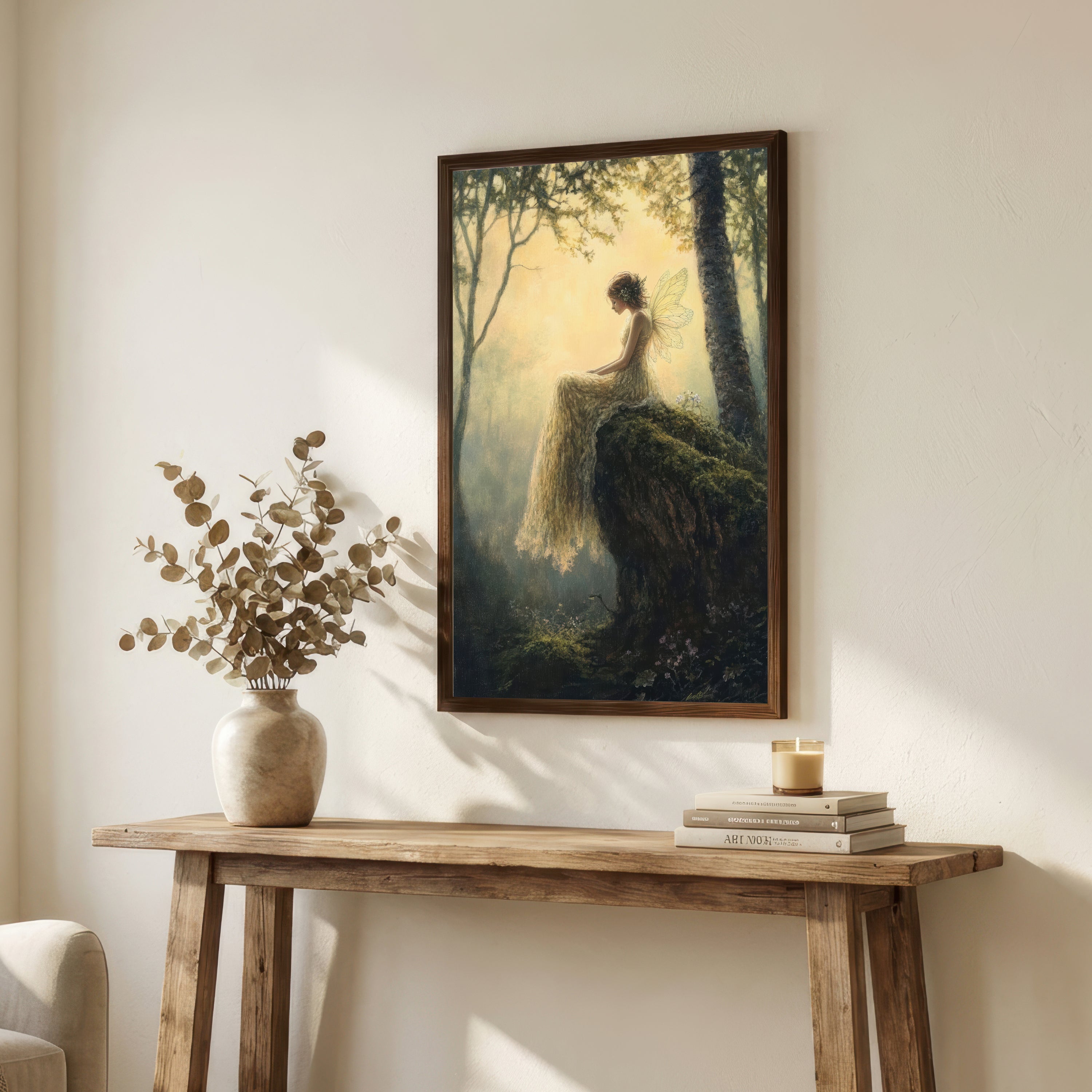 Woodland Fairy Fantasy Art Print