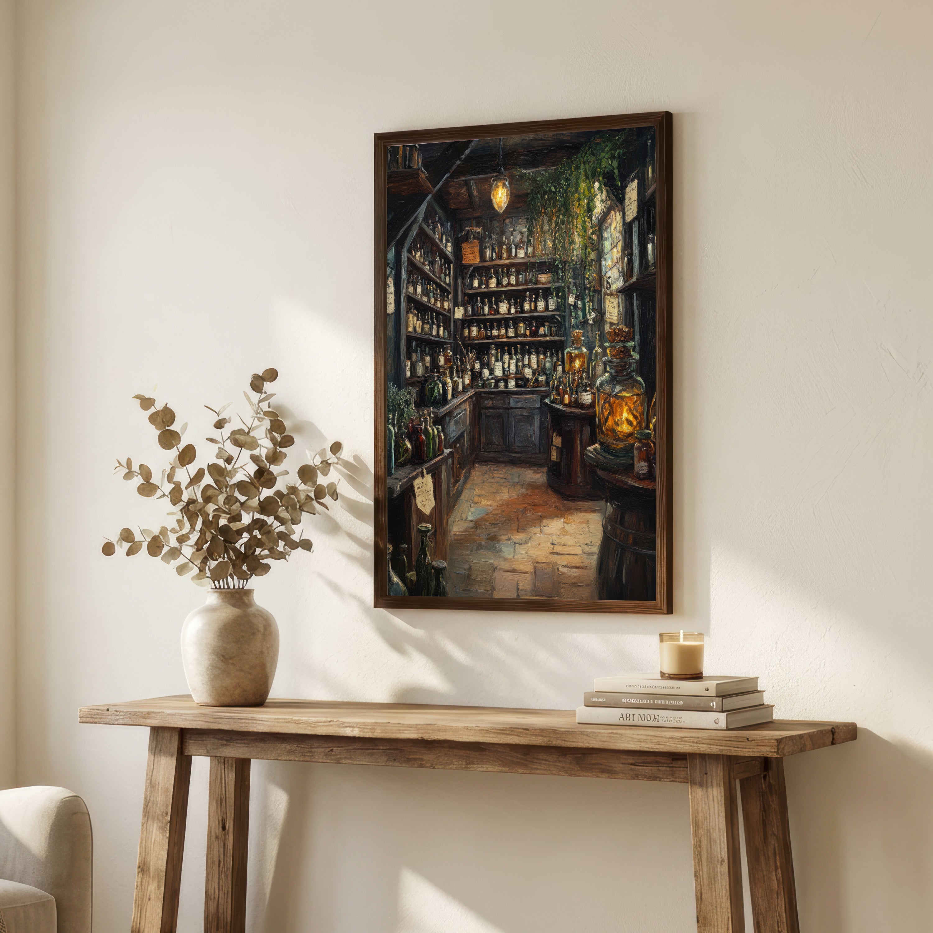 Vintage Apothecary Shop Art Print