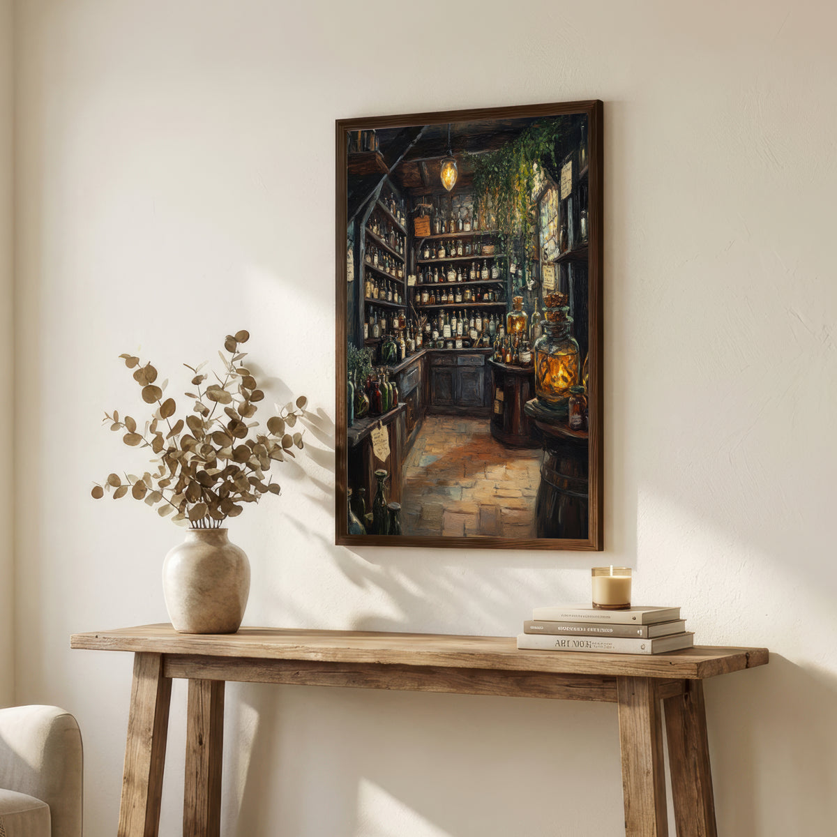 Vintage Apothecary Shop Art Print