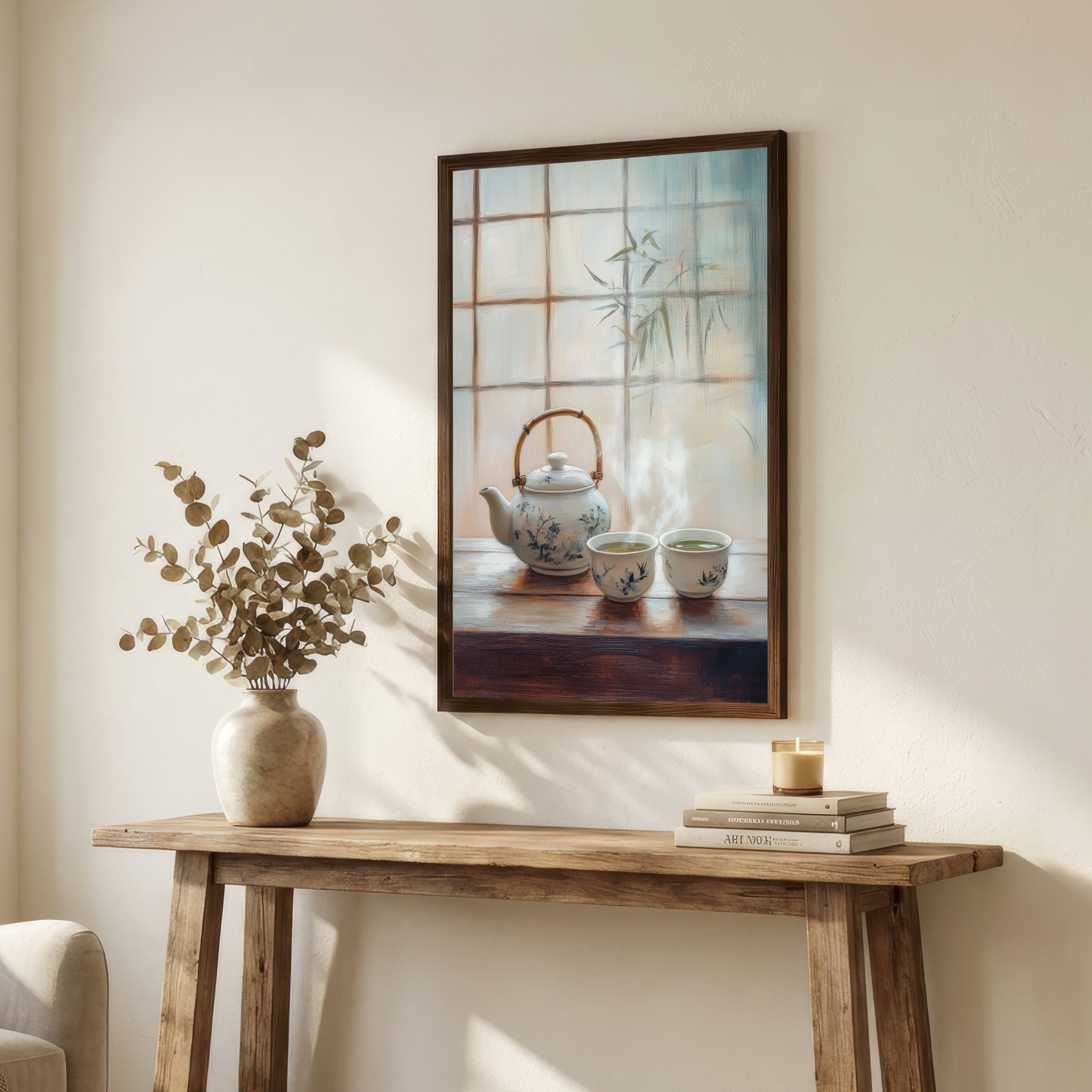 Tea Set Still Life Art Print