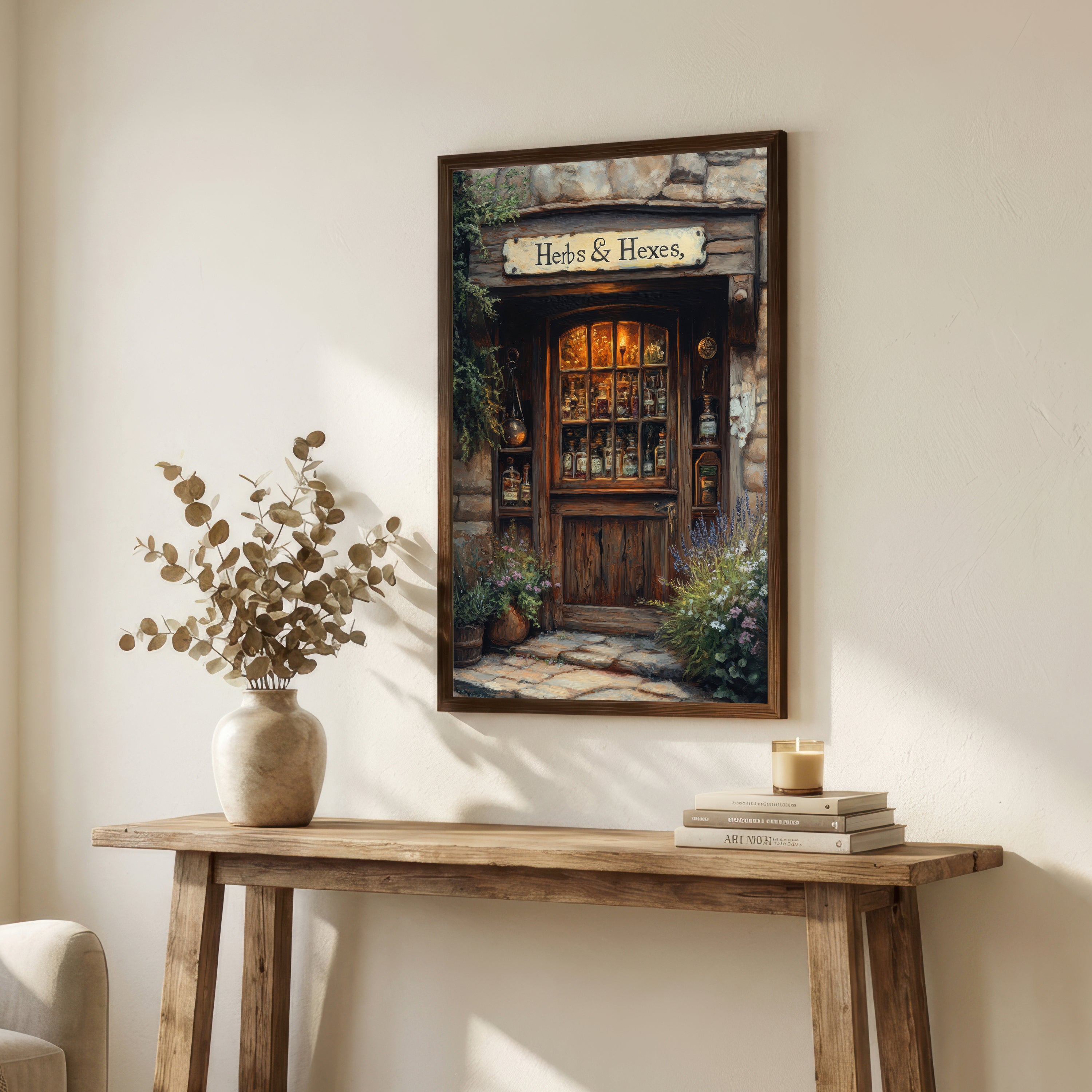 Herbs & Hexes Apothecary Art Print