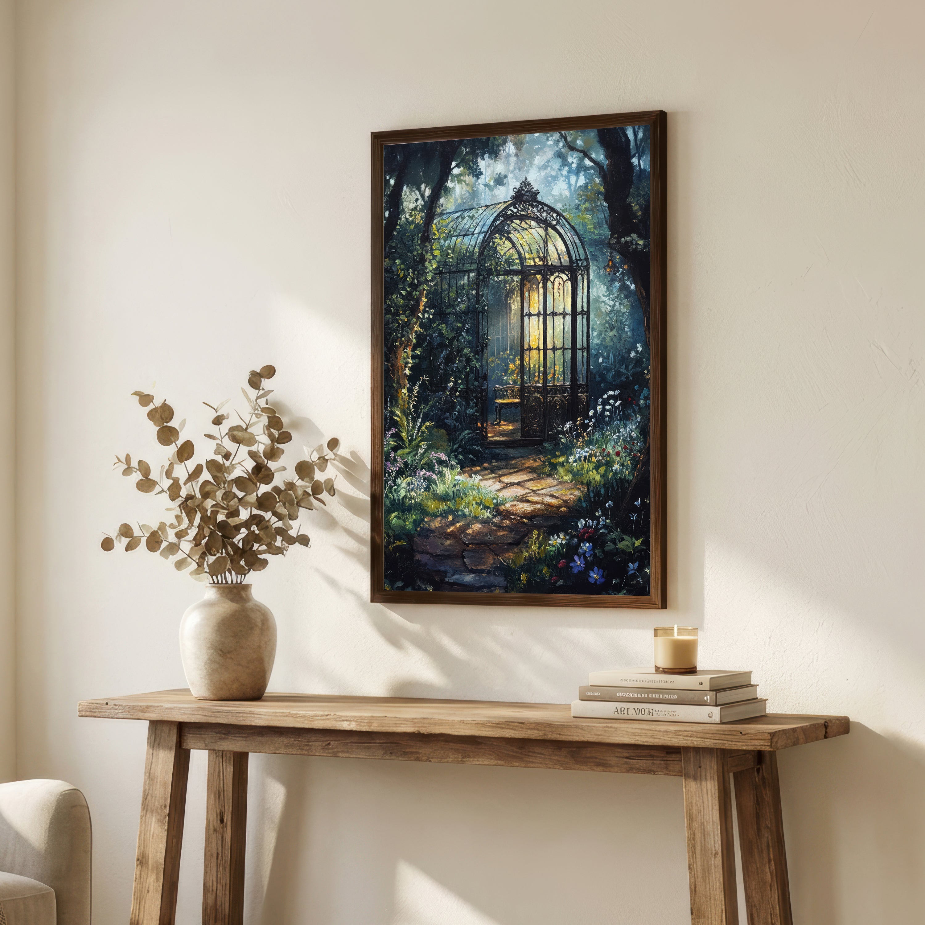 Enchanted Forest Conservatory Art Print