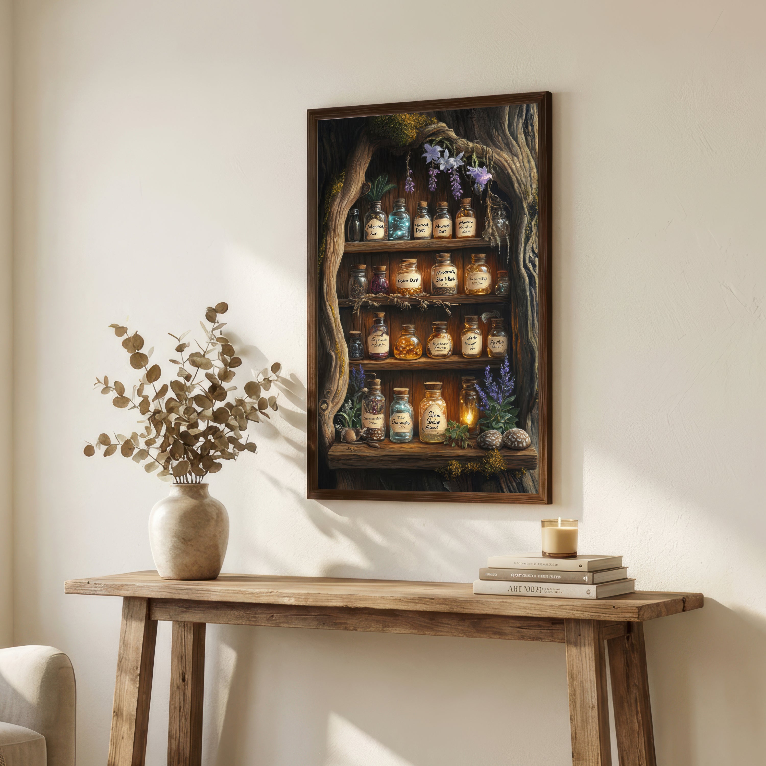 Enchanted Woodland Apothecary Art Print