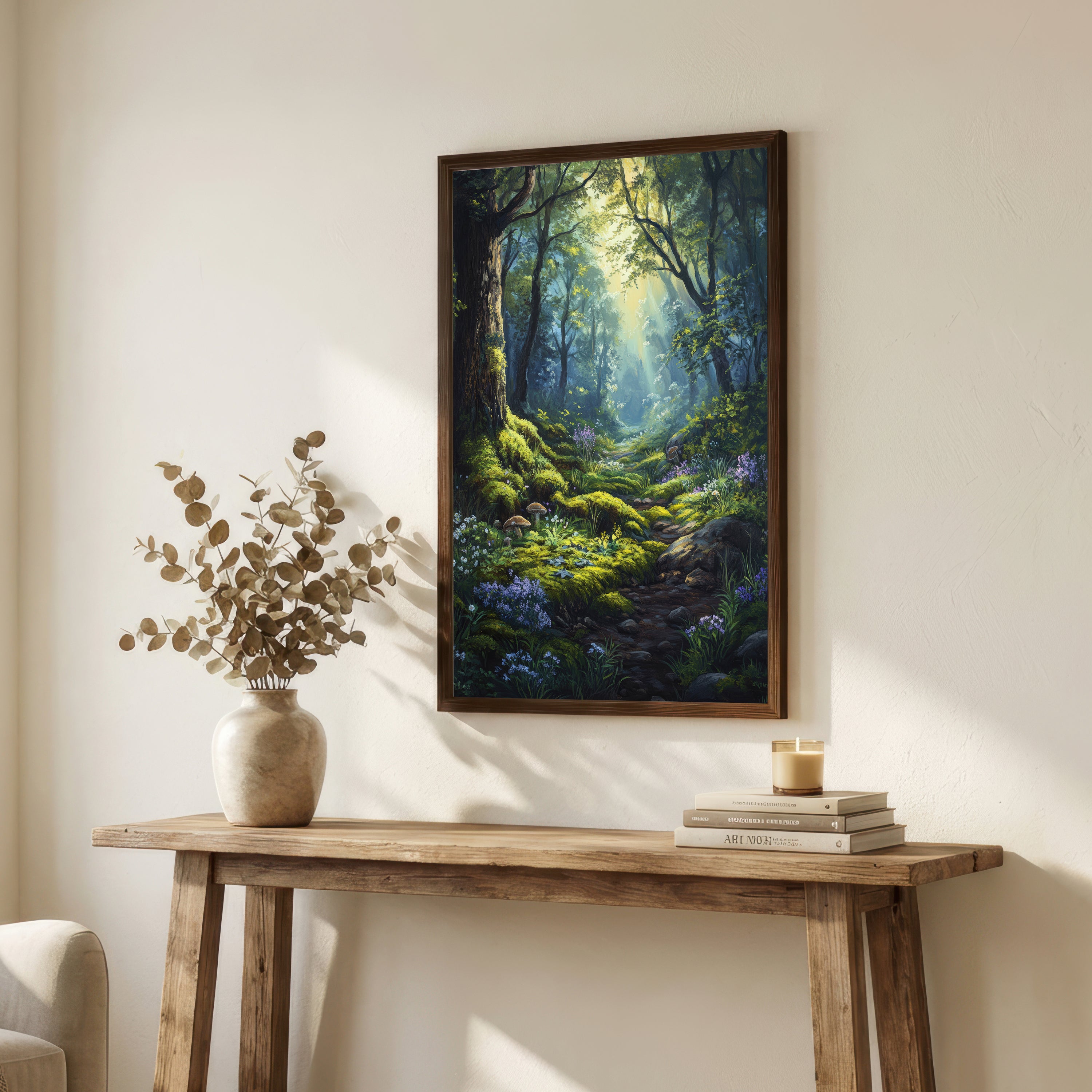 Enchanted Forest Path Art Print