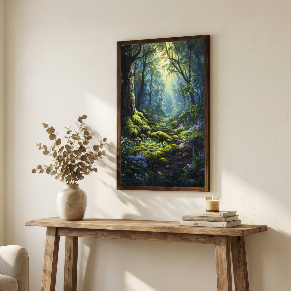 Enchanted Forest Path Art Print