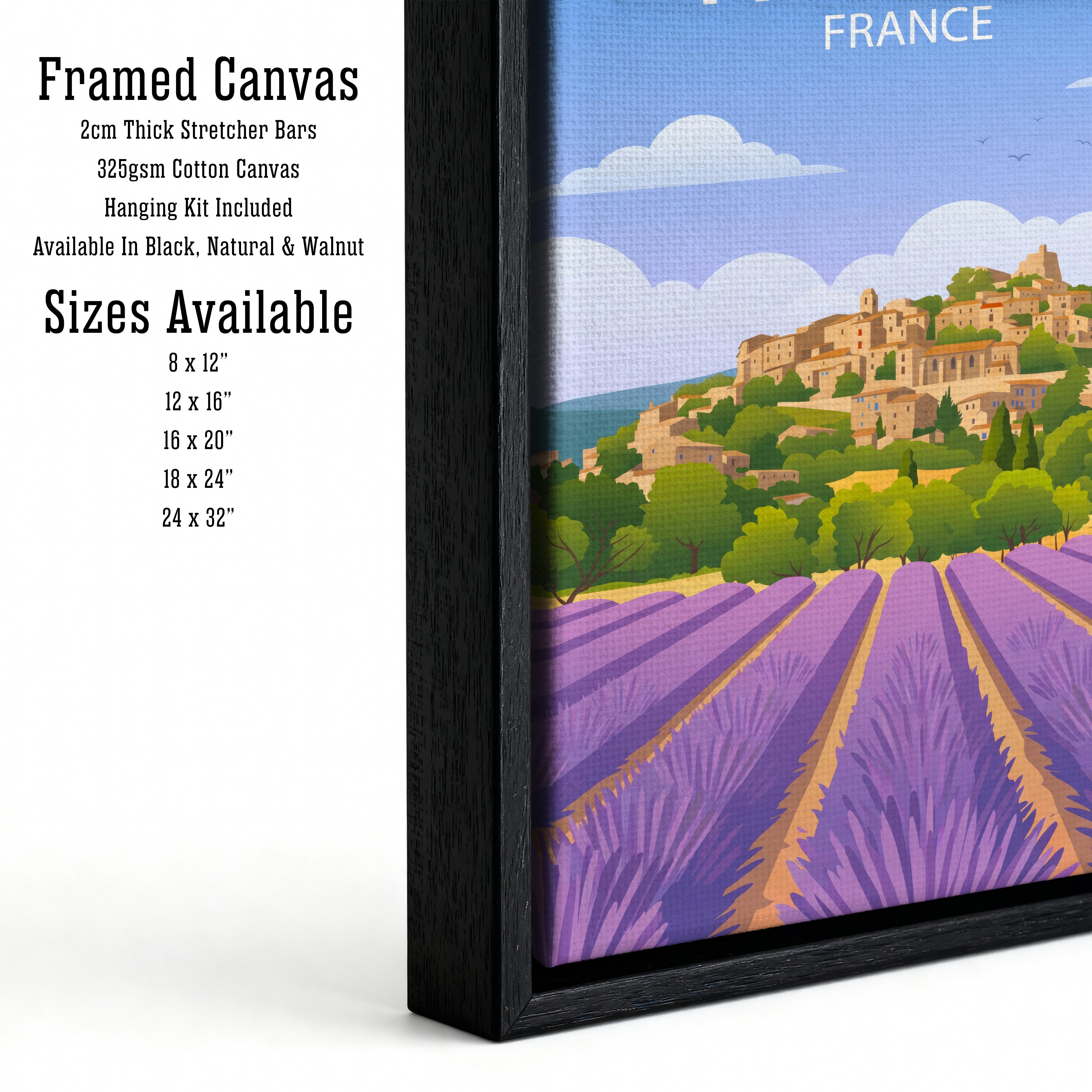 Provence France Travel Poster