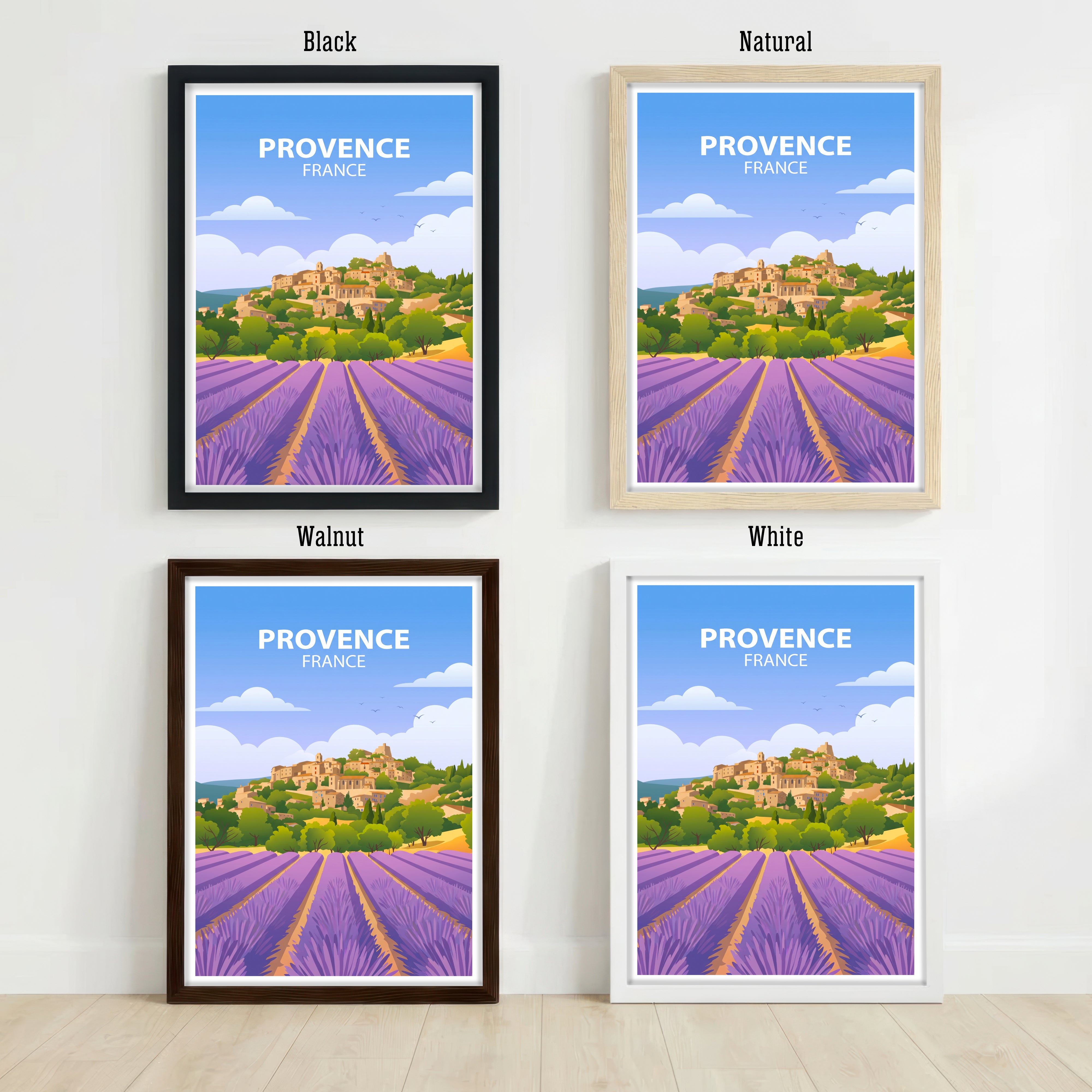 Provence France Travel Poster