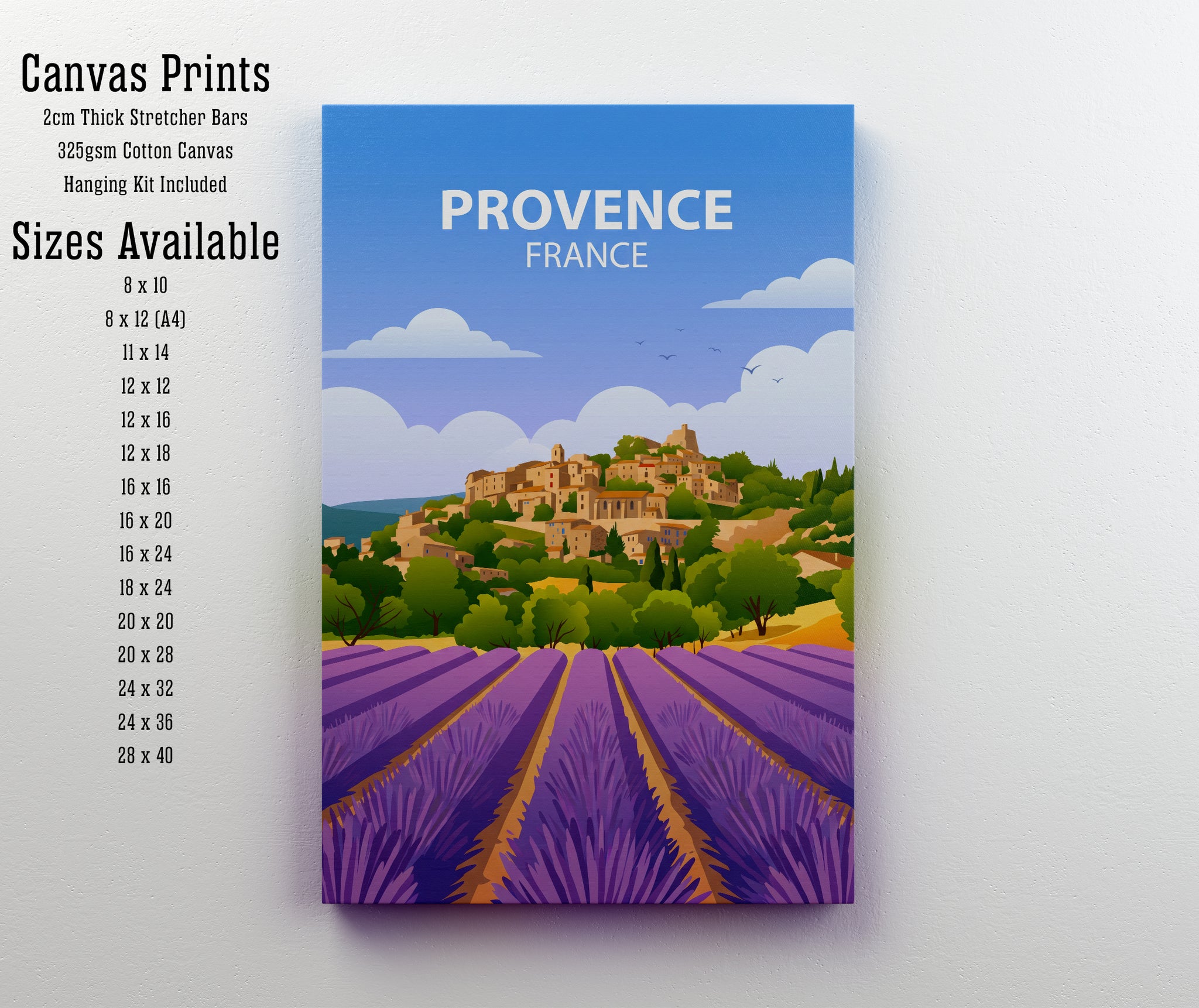 Provence France Travel Poster