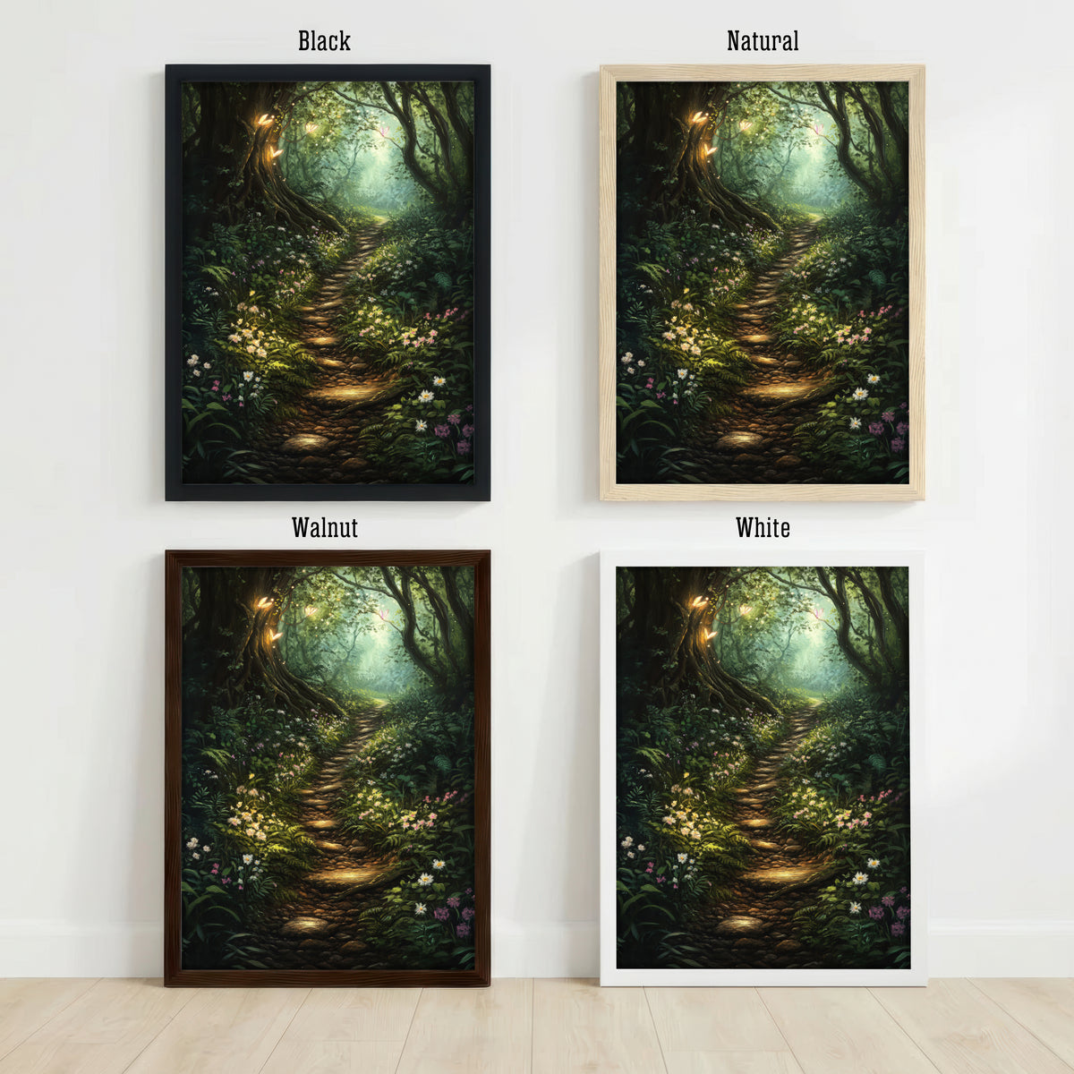 Enchanted Forest Path Art Print