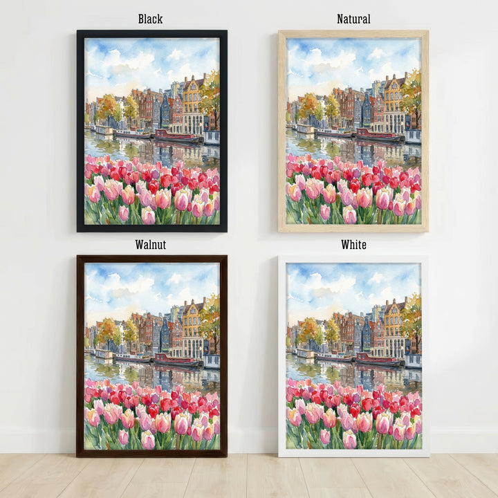 Amsterdam Canal Houses Netherlands