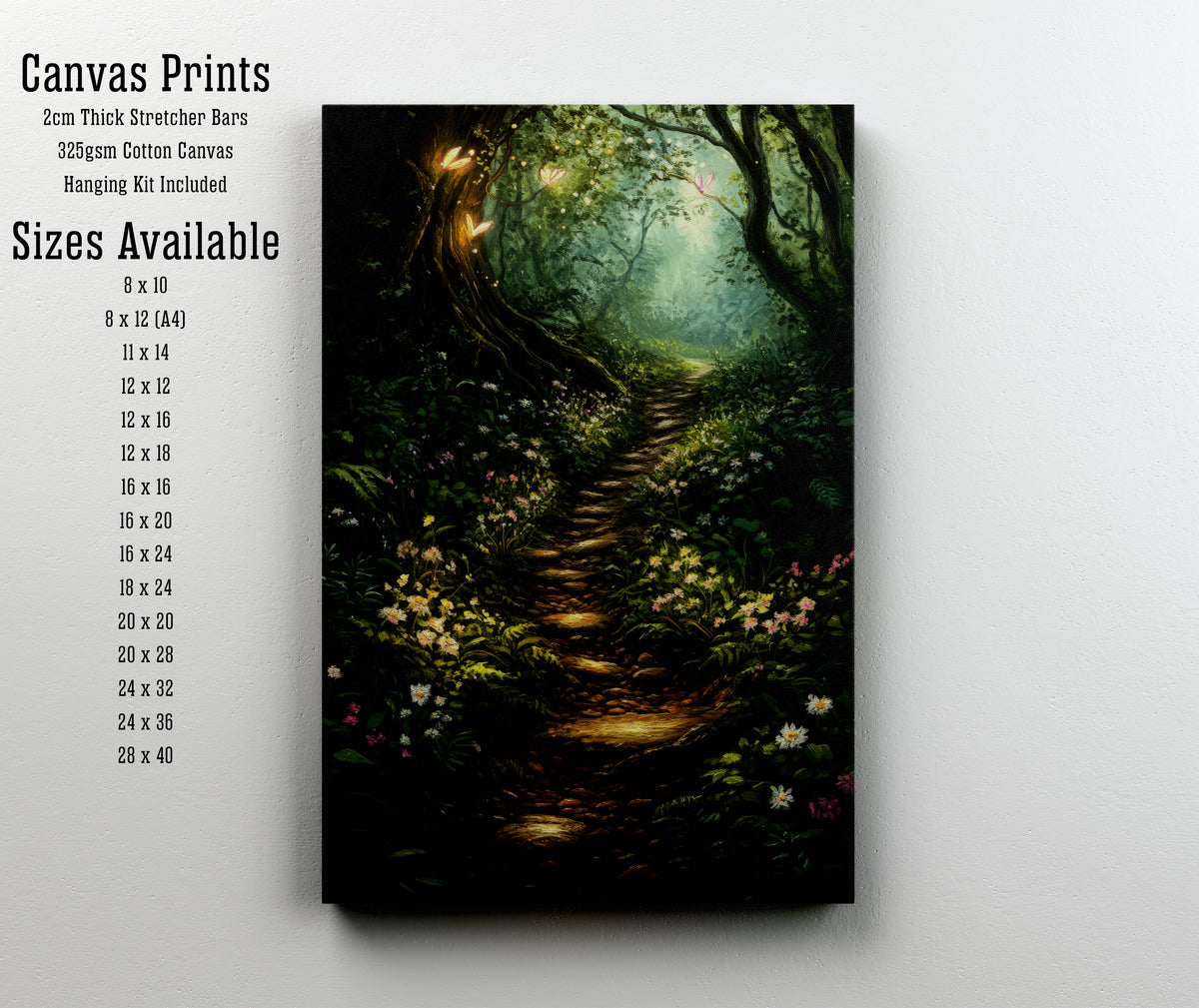 Enchanted Forest Path Art Print