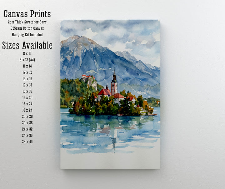 Lake Bled Island Slovenia