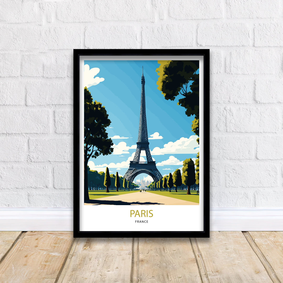 Paris Travel Poster