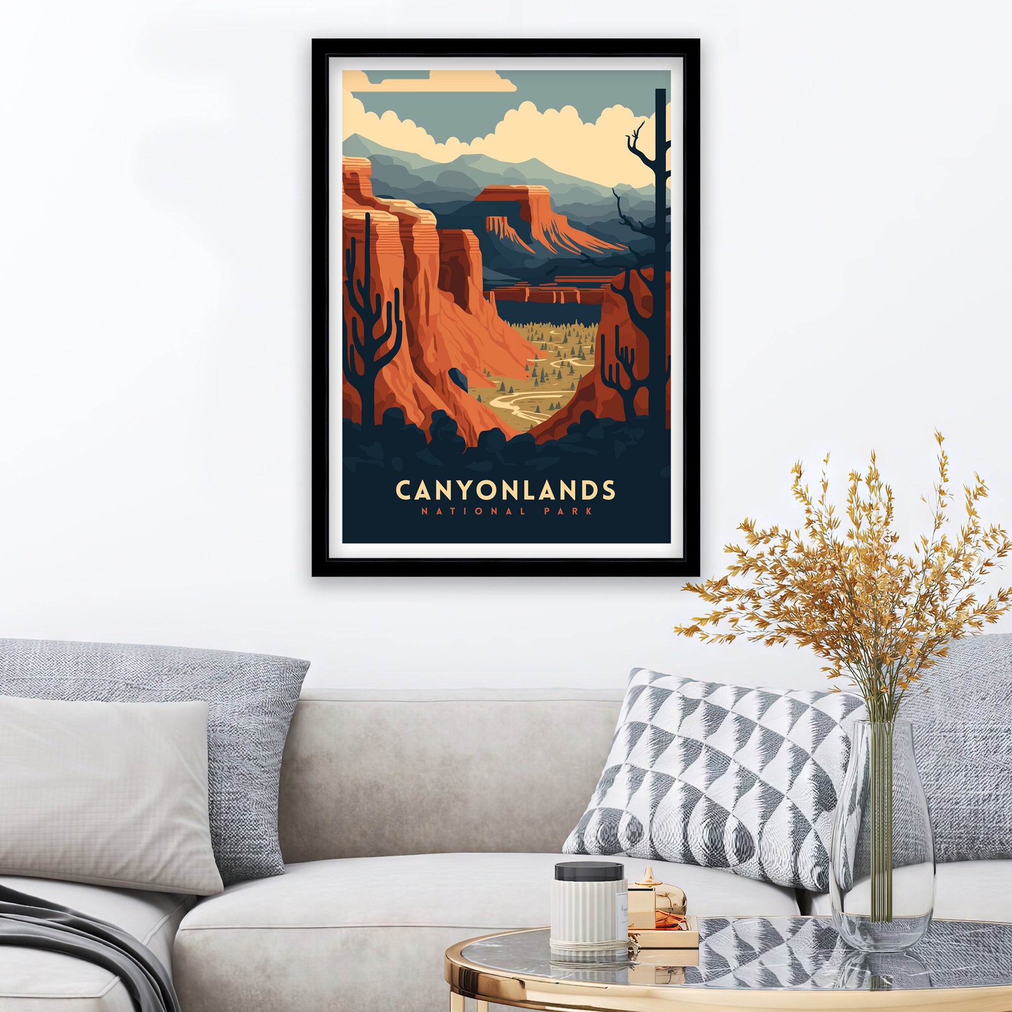 Canyonlands National Park Art Print | Utah Landscape Poster