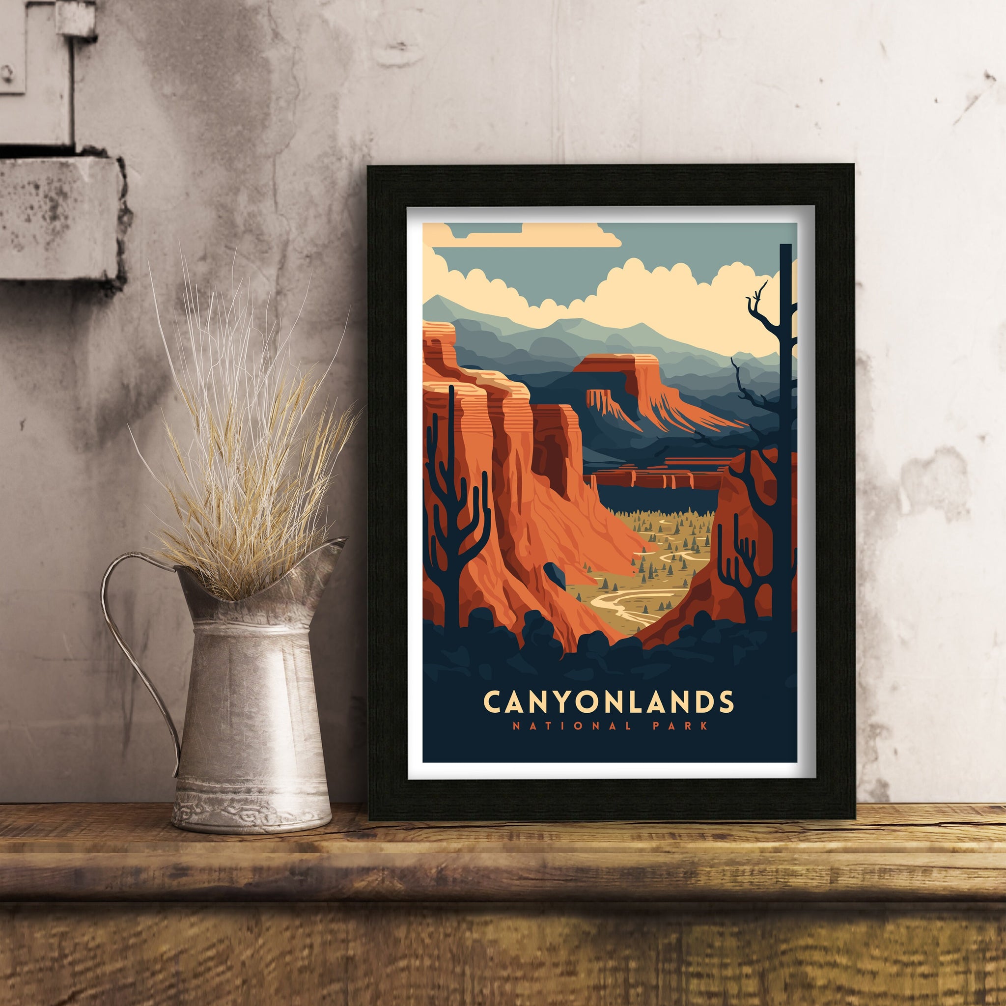 Canyonlands National Park Art Print | Utah Landscape Poster