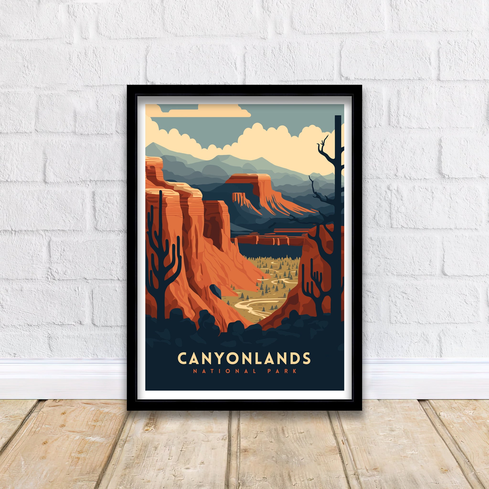 Canyonlands National Park Art Print | Utah Landscape Poster
