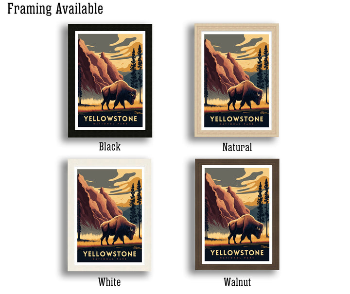 Yellowstone Travel Poster