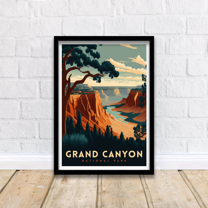 Grand Canyon Travel Poster