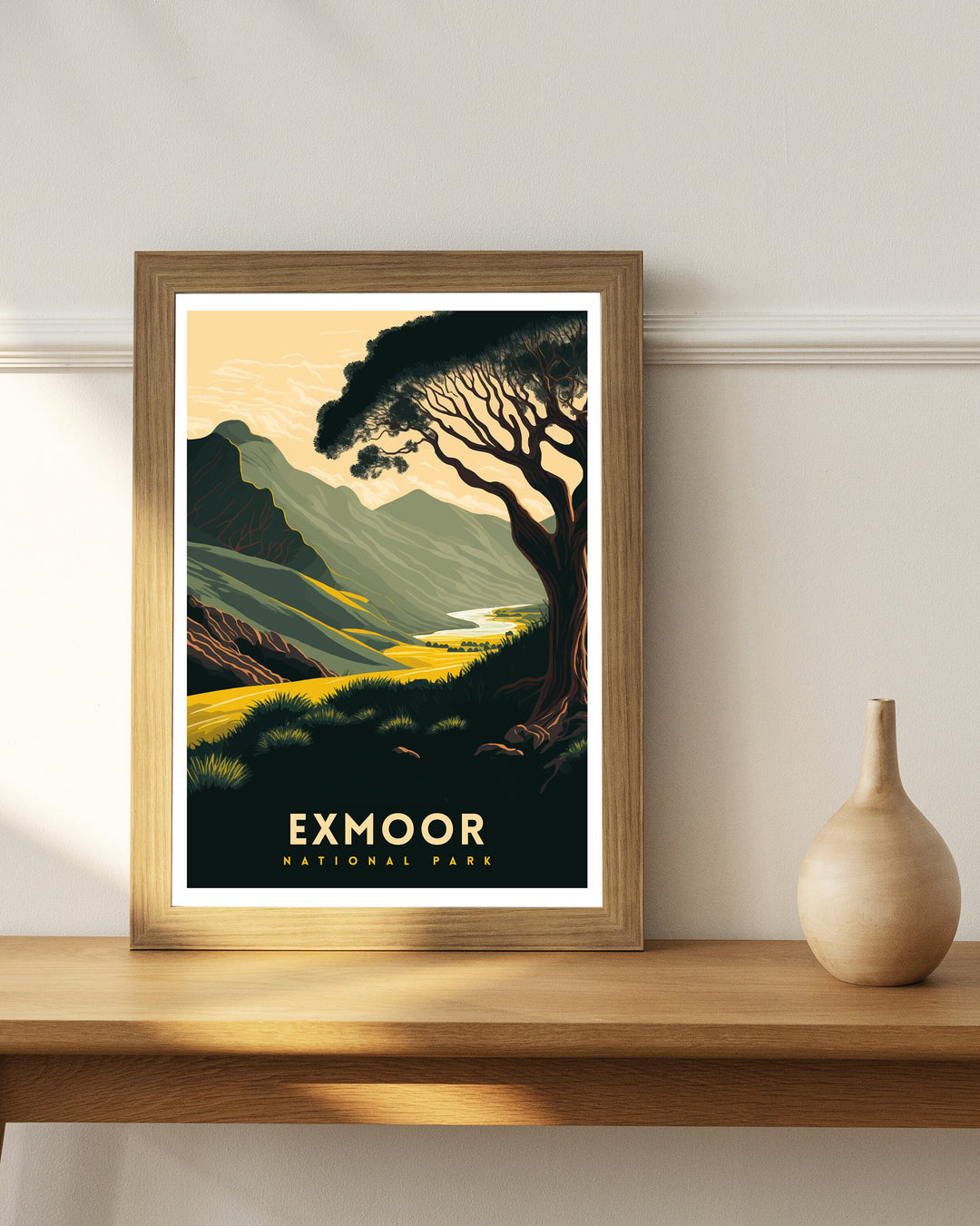 Exmoor National Park Travel Poster