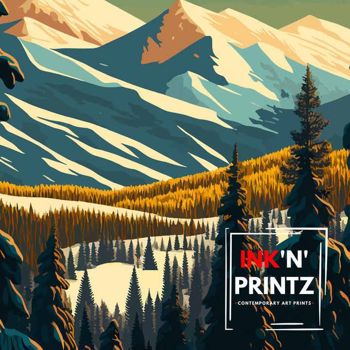 Breckenridge Travel Print