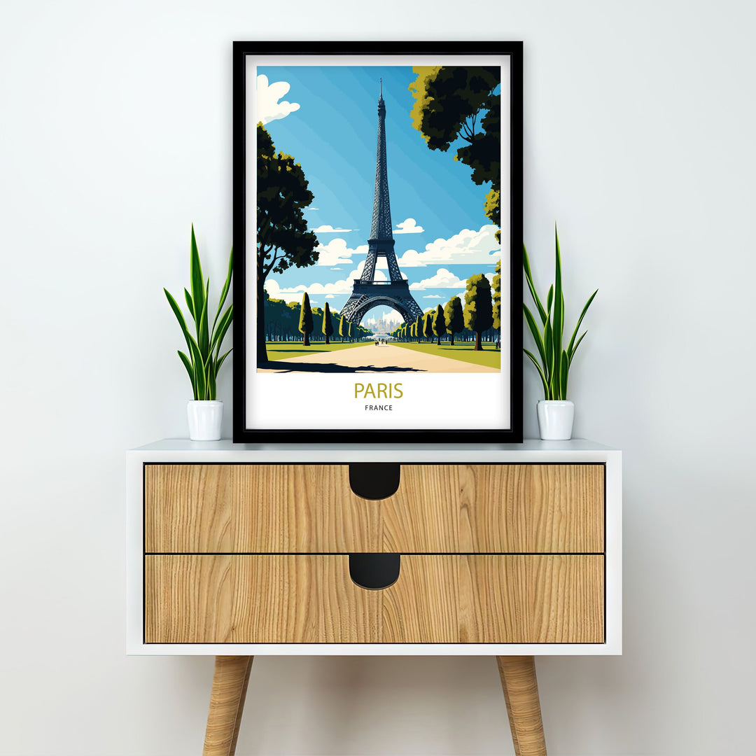 Paris Travel Poster