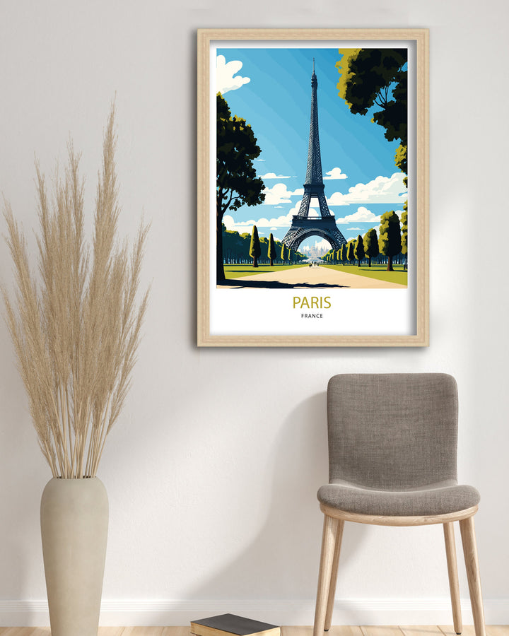 Paris Travel Poster