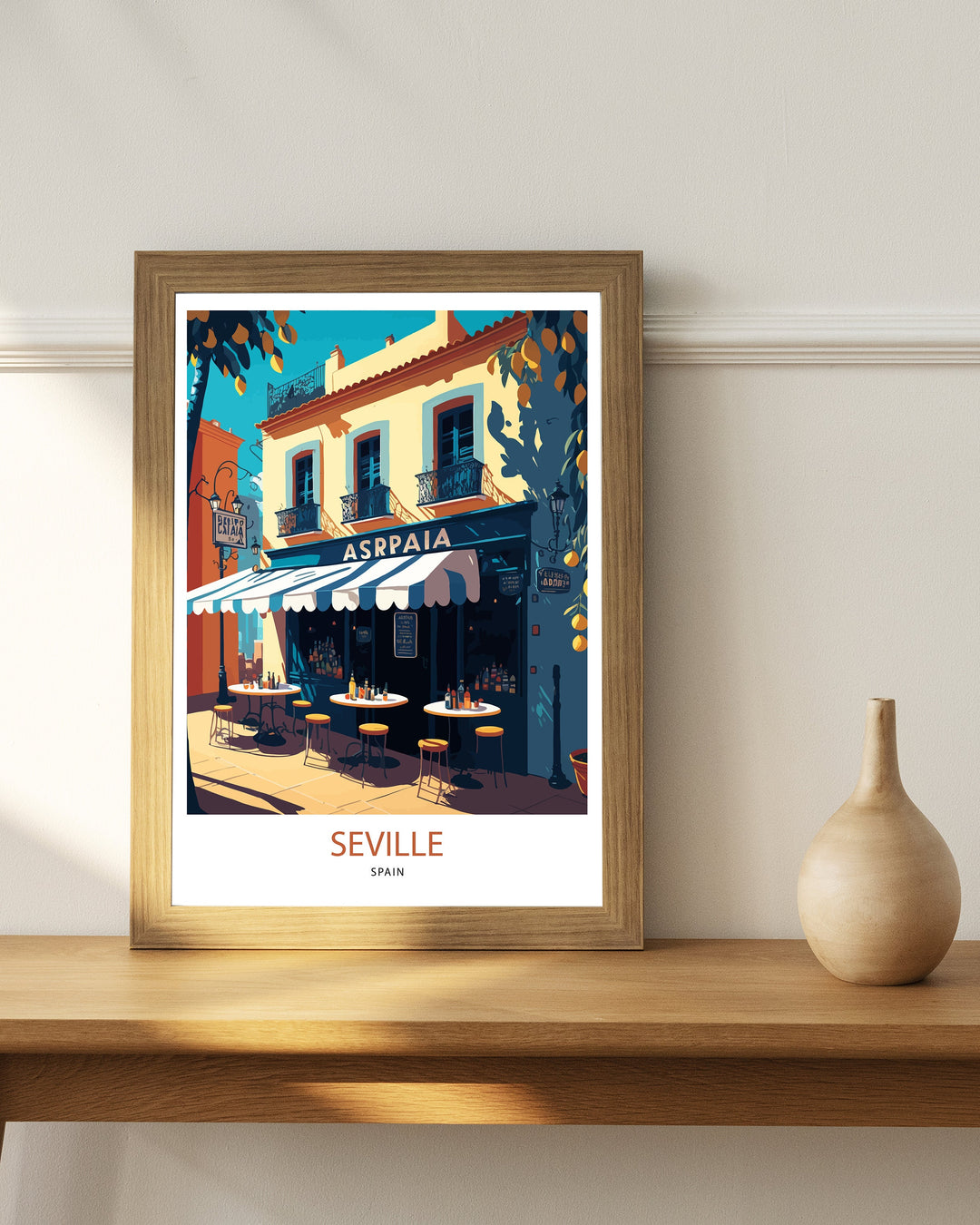 Seville Art Poster