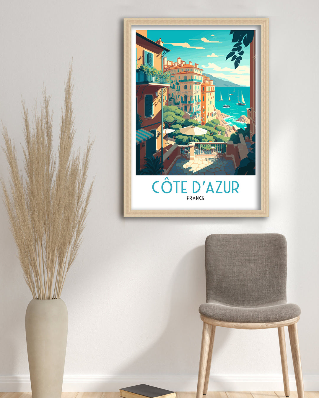 Côte d’Azur Travel Poster