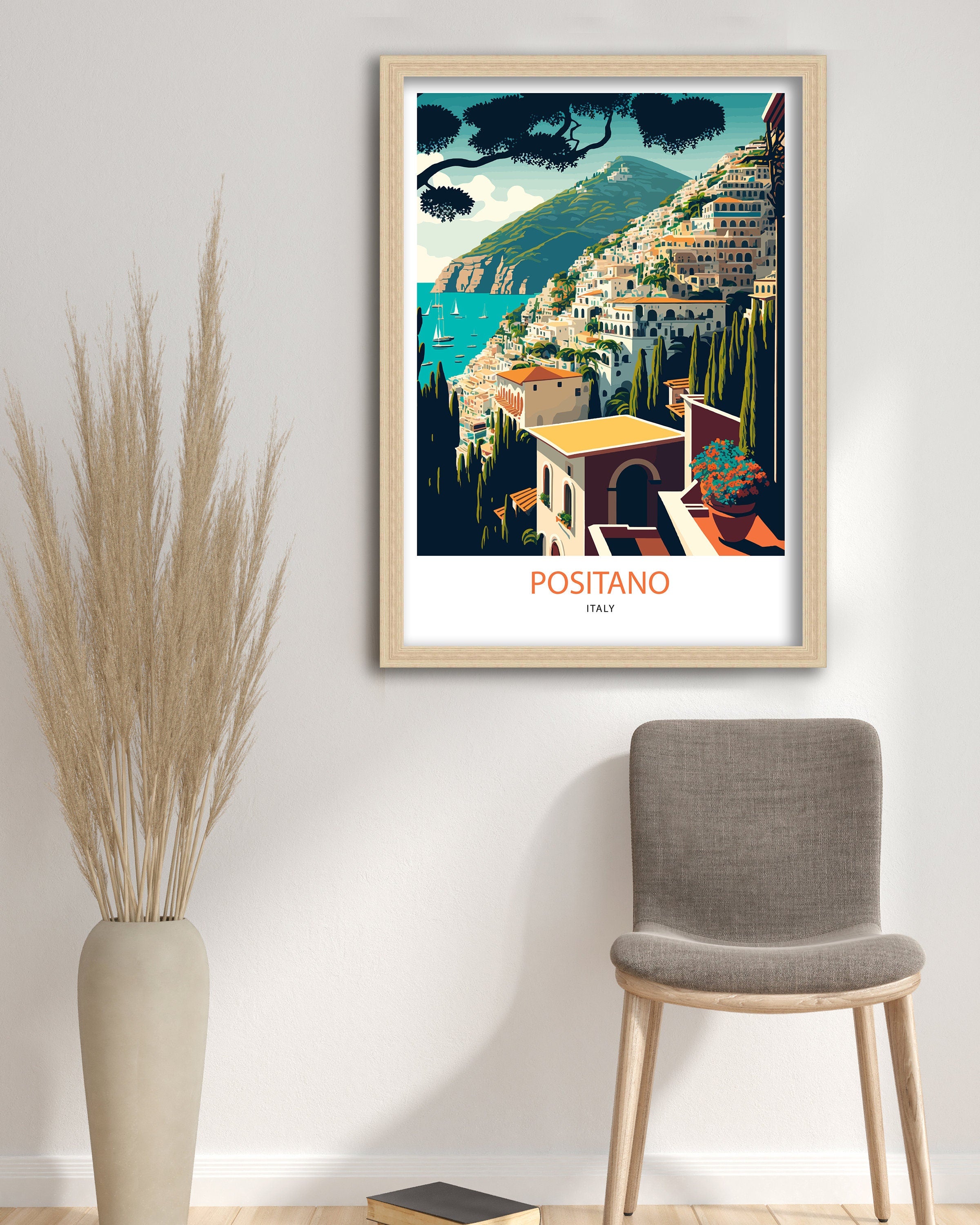Positano Art Poster