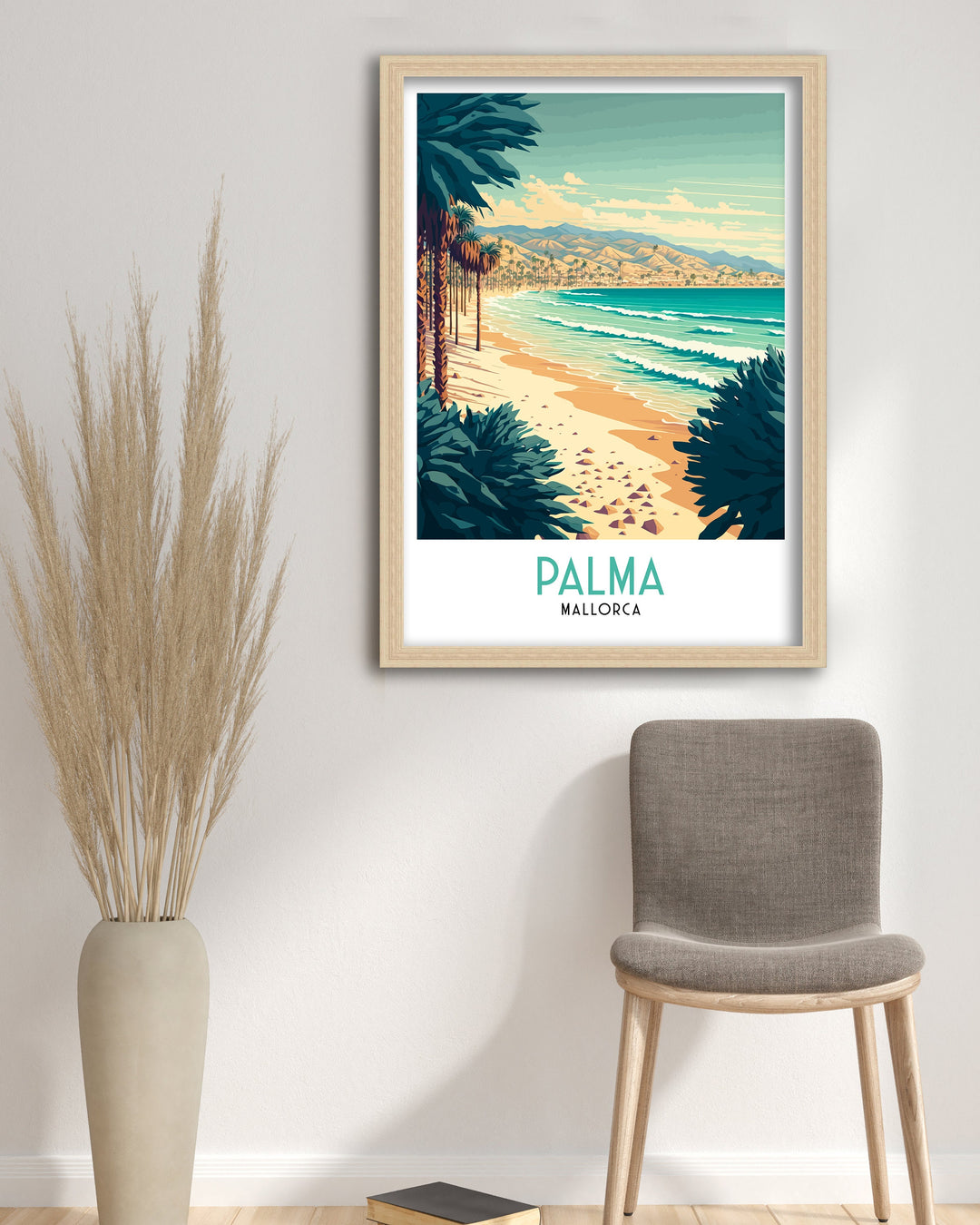 Palma Travel Poster