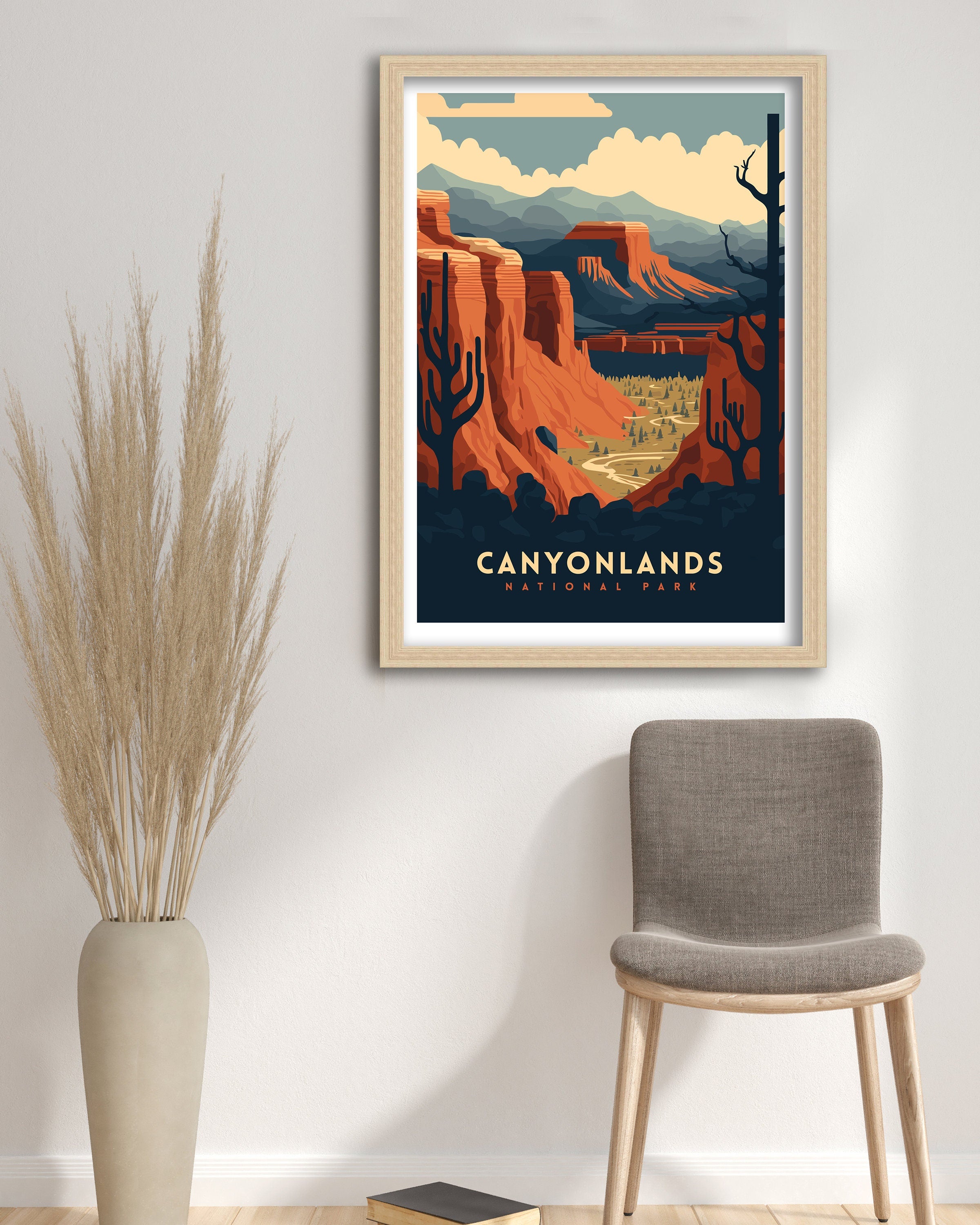 Canyonlands National Park Art Print | Utah Landscape Poster