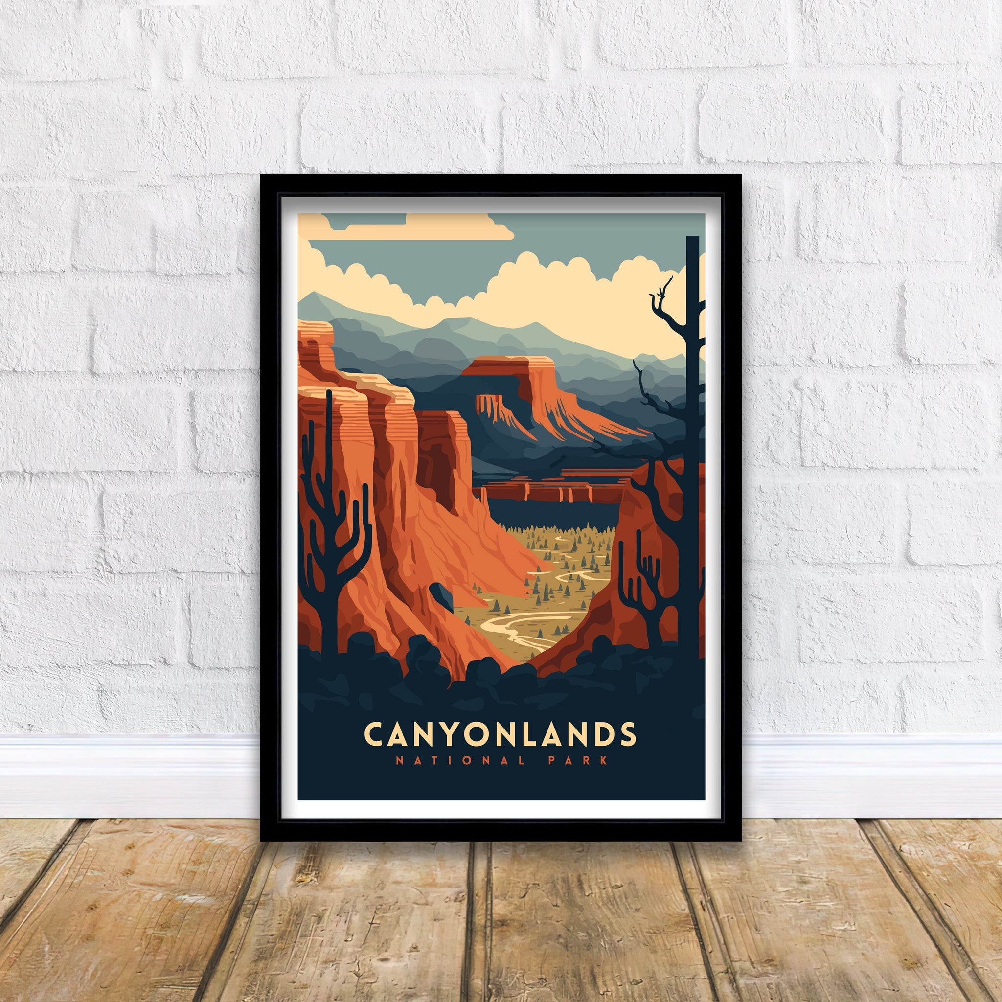 Canyonlands National Park Art Print | Utah Landscape Poster