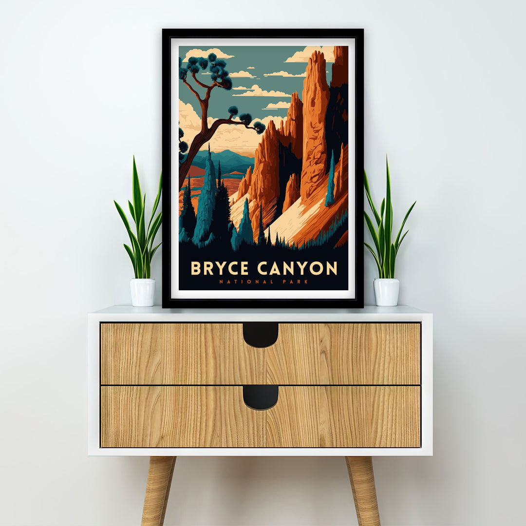 Bryce Canyon Travel Poster