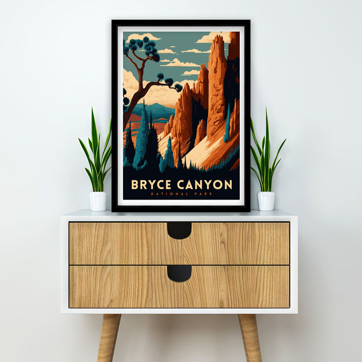 Bryce Canyon Travel Poster