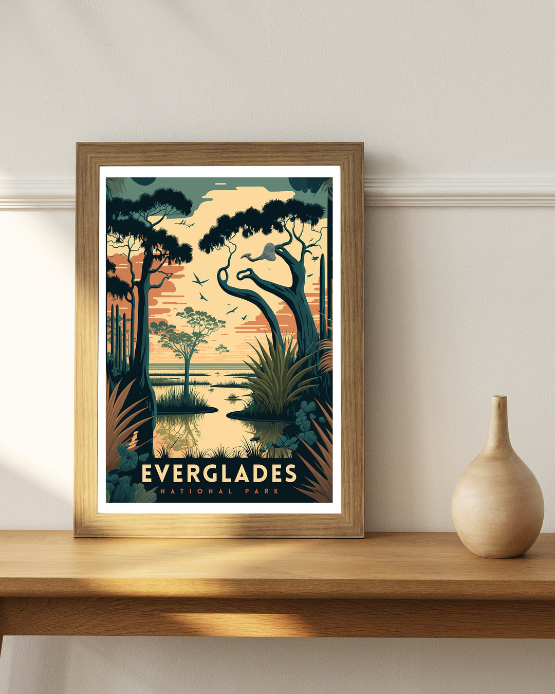 Everglades Travel Poster