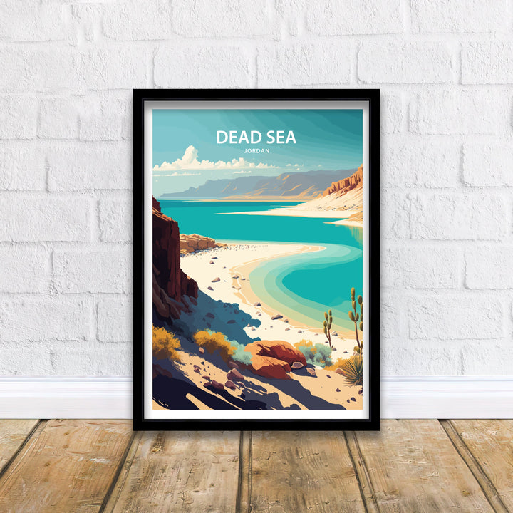 Dead Sea Travel Poster