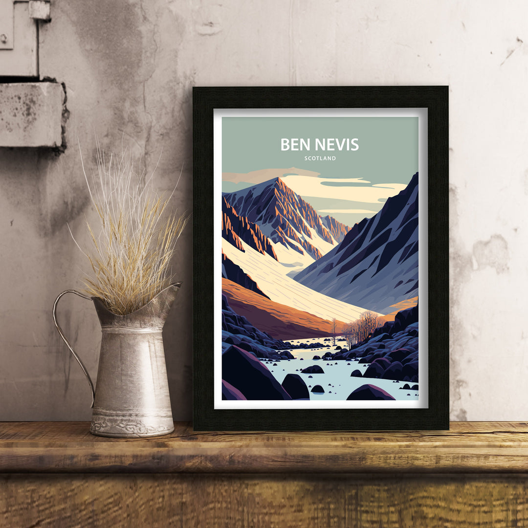 Ben Nevis Travel Poster