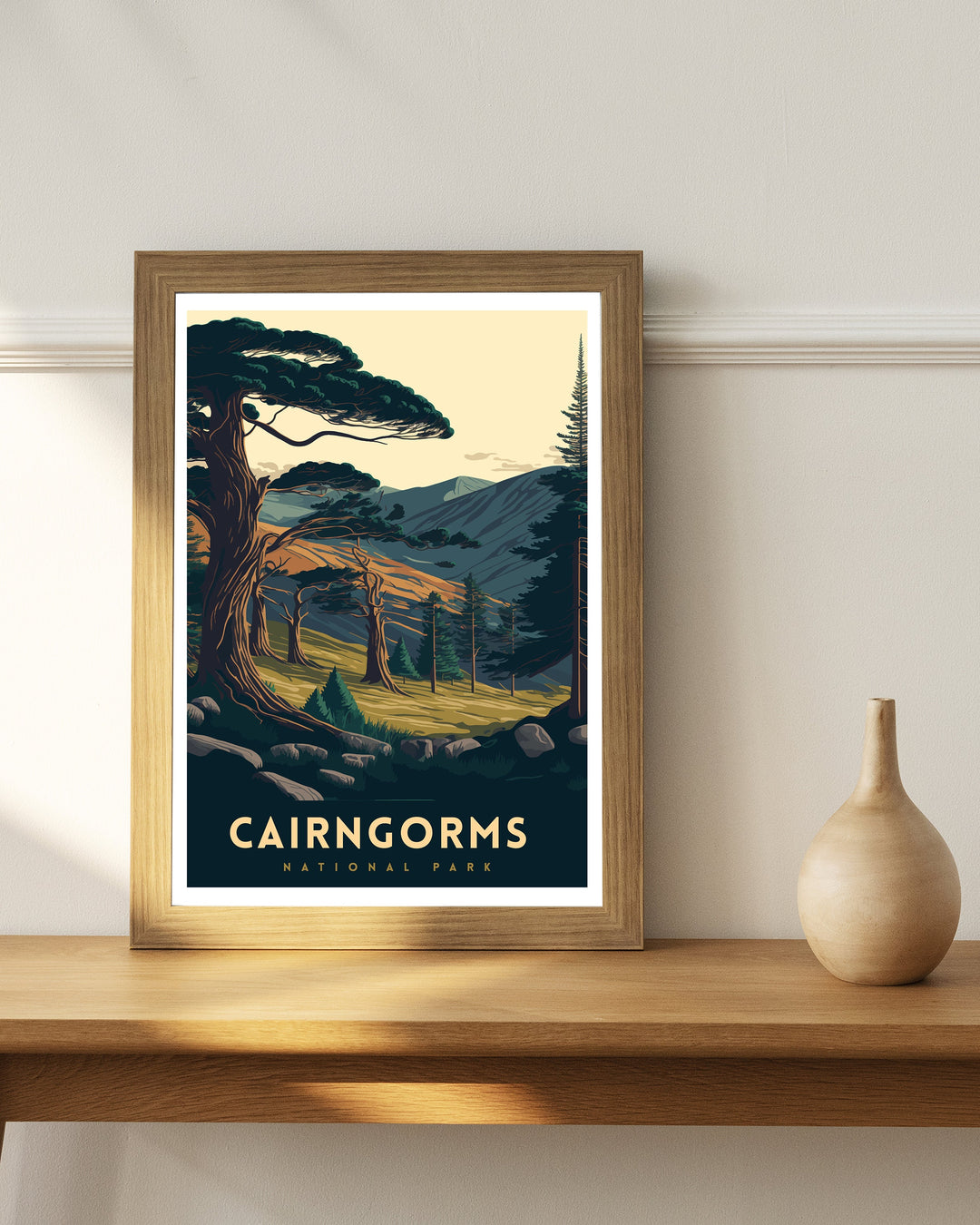 Cairngorms Travel Poster