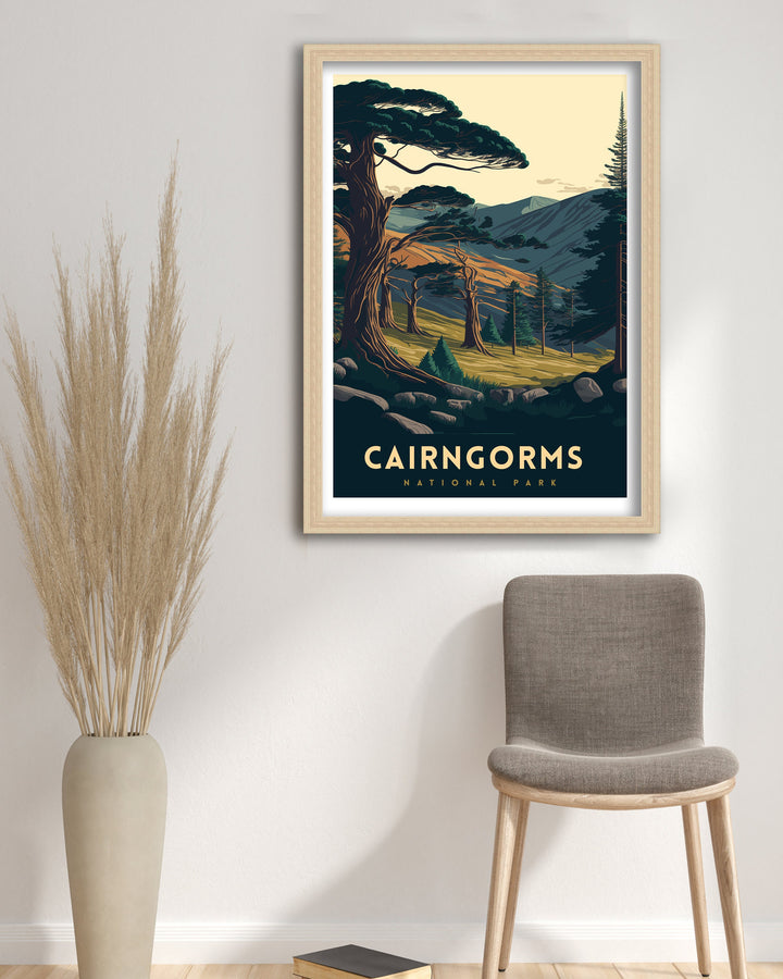 Cairngorms Travel Poster