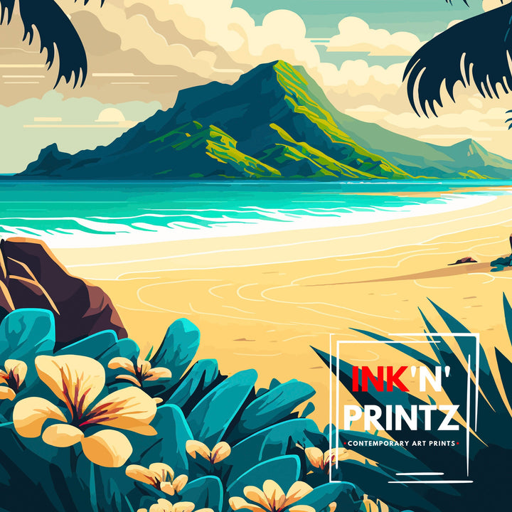 Hawaii Travel Poster