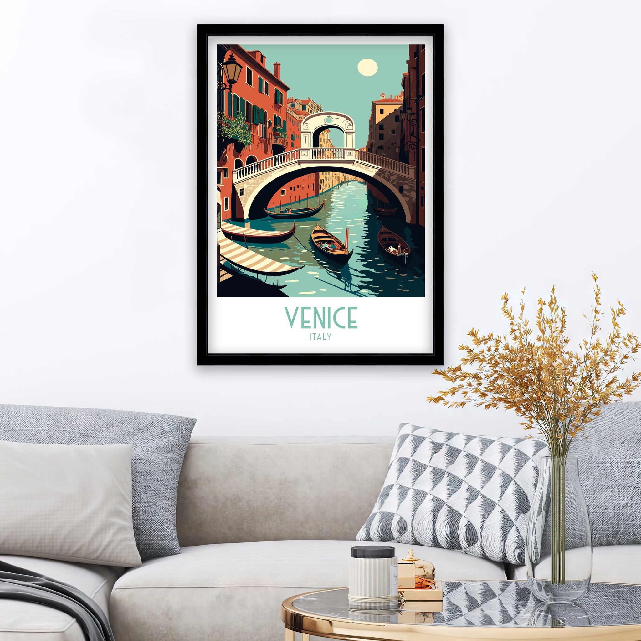 Venice Travel Poster