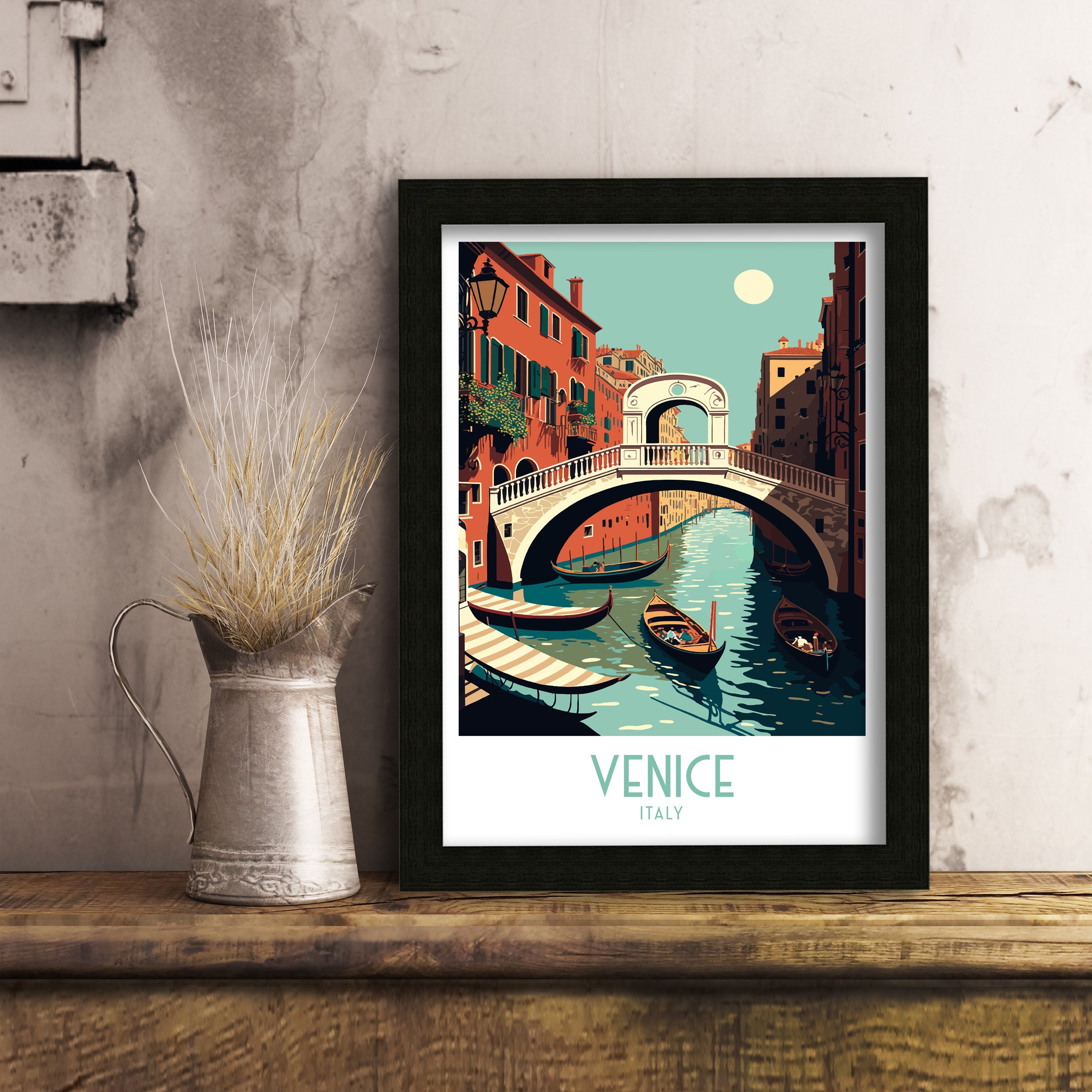 Venice Travel Poster