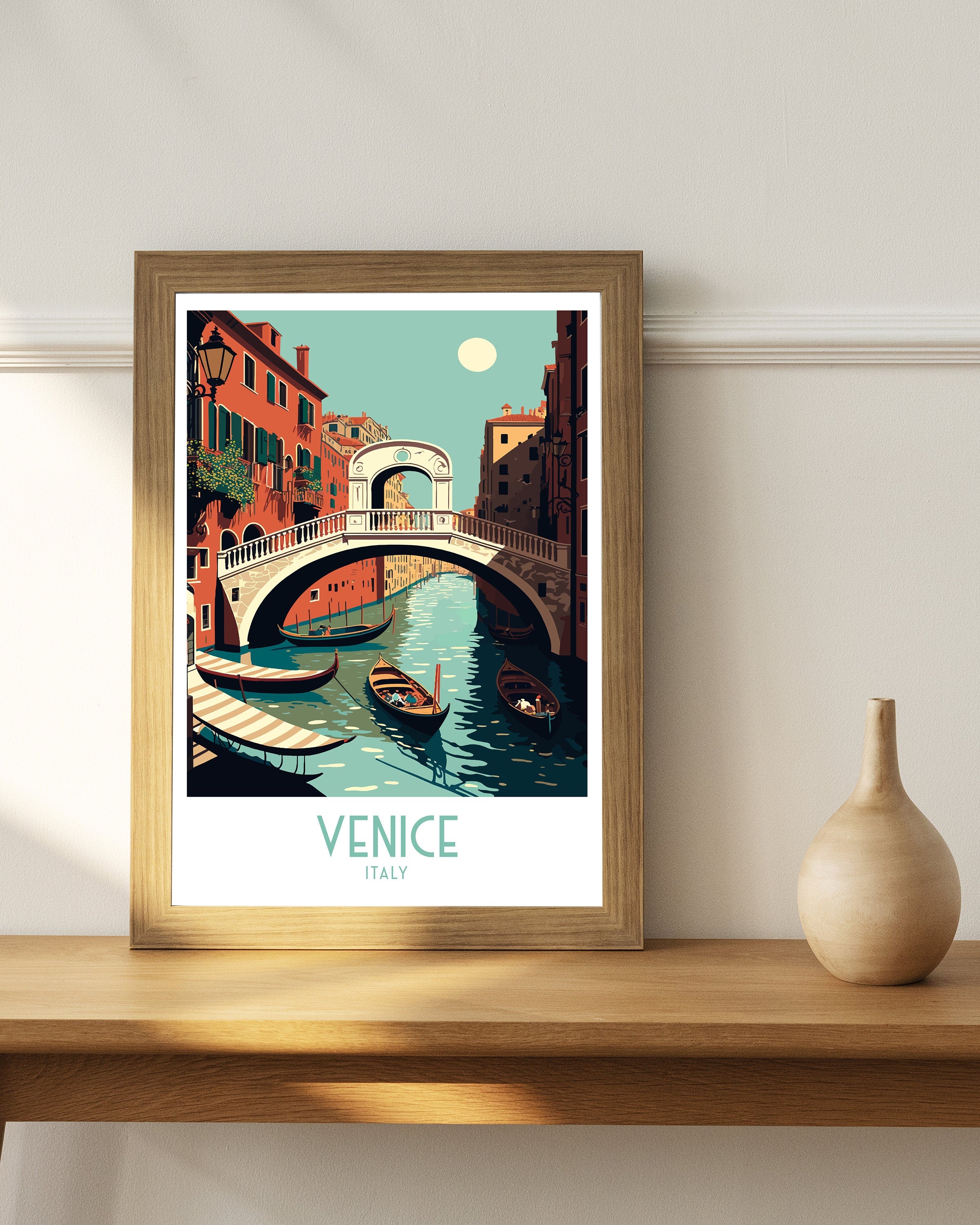 Venice Travel Poster