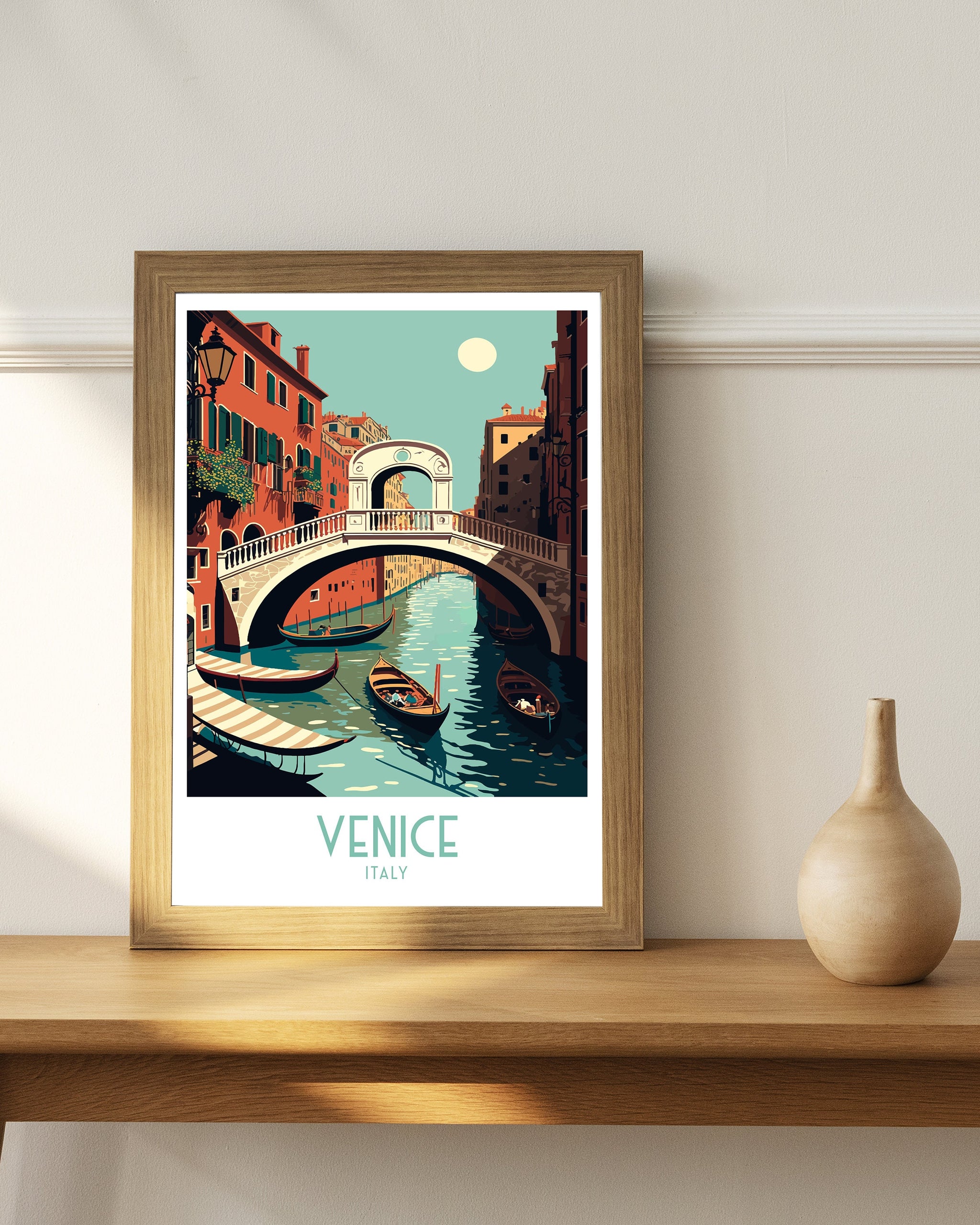 Venice Travel Poster