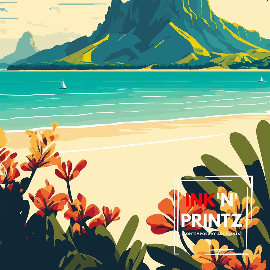 Bora Bora Travel Poster