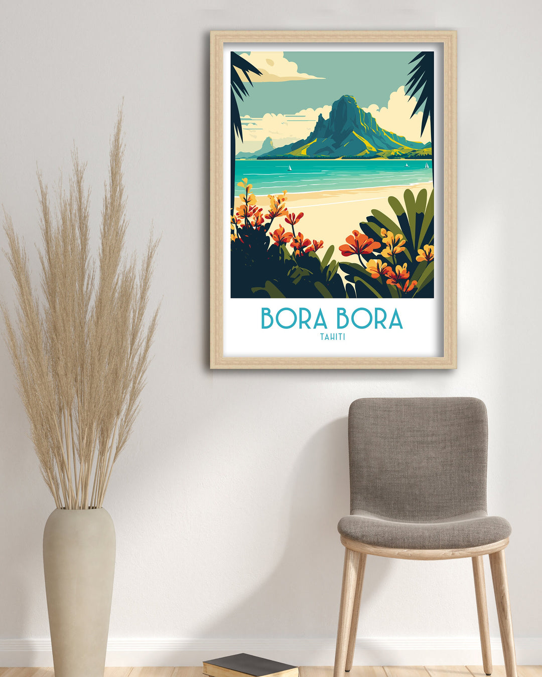 Bora Bora Travel Poster