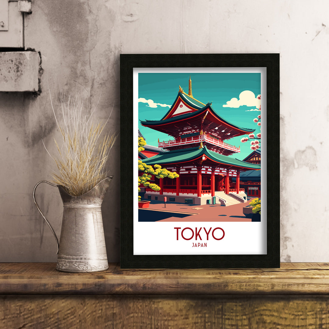 Tokyo Travel Poster