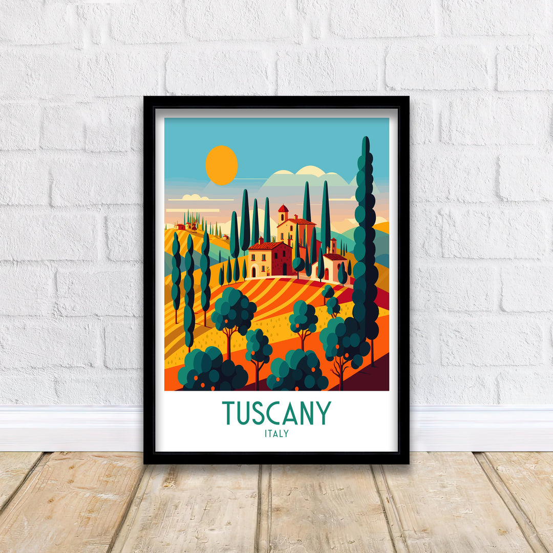 Tuscany Art Poster