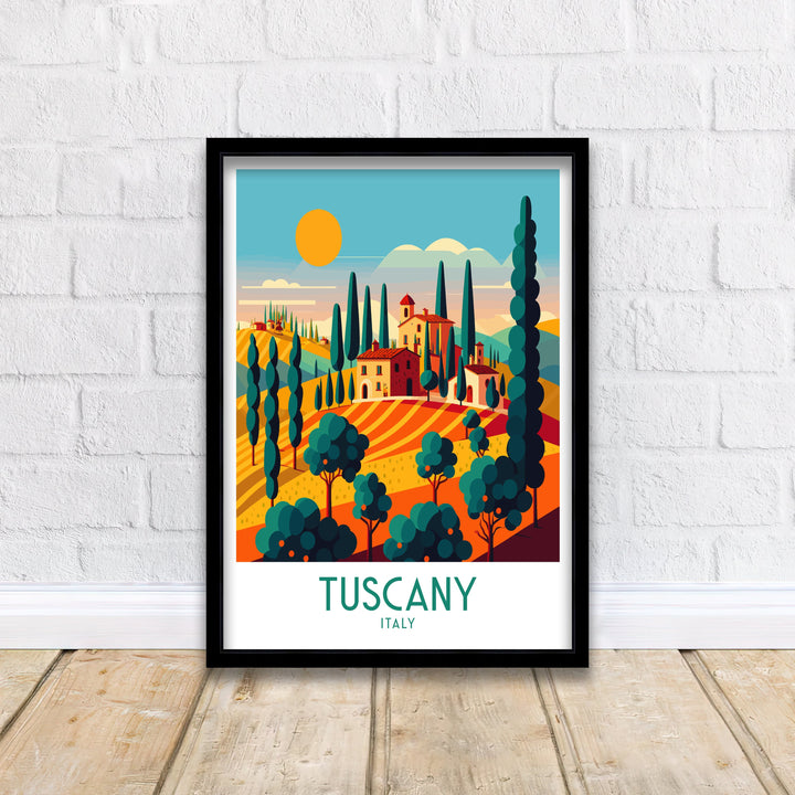 Tuscany Art Poster