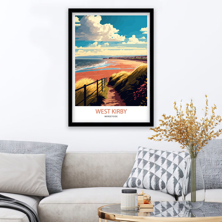 West Kirby Travel Poster